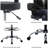 Miyana Comfy Adjustable Drafting Stool with Footrest, Adjustable Height-90620501