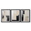 ABSTRACT Series DCLV  -Custom Framed  Premium Print W Matt - 3 Pieces-1359542772