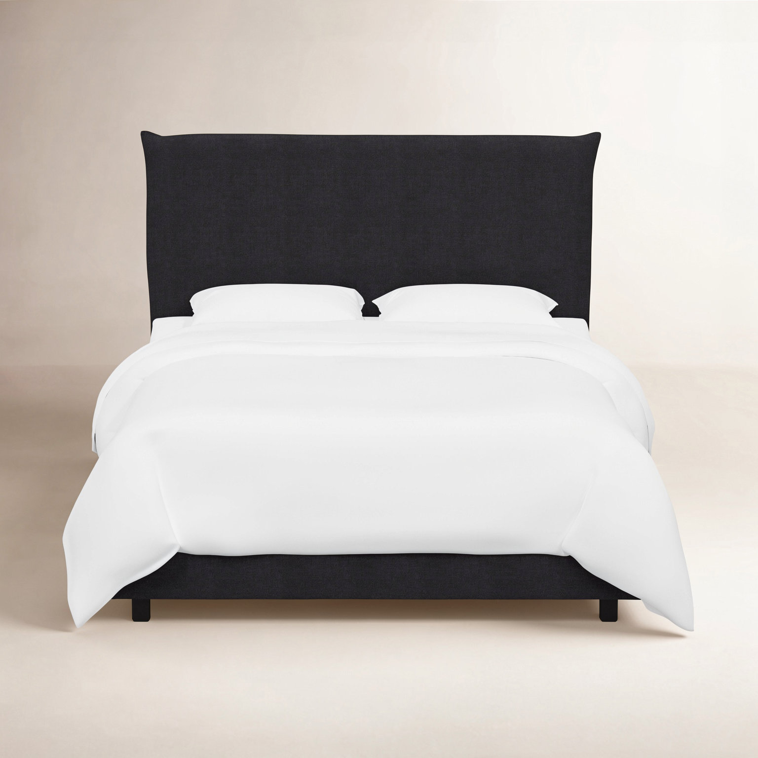 Bessinger Upholstered Bed, Twin, Zuma Caviar