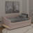 Twin Size Upholstered Daybed With Light And Trundle-1963844849