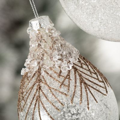 Maison De Noel Glass Finial Ornament