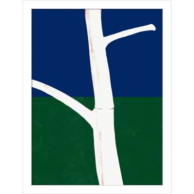 White Bark Print by Little Dean