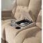 Causeuse inclinable électrique avec console-130114472