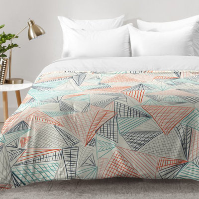 Jenean Morrison Modern & Contemporary Polyester Geometric Shapes Comforter