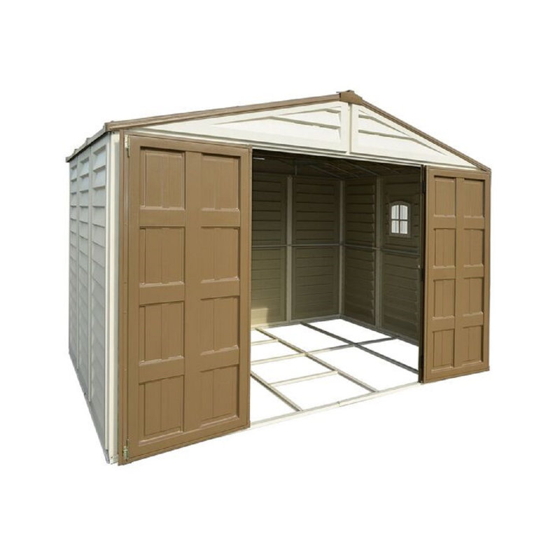 Woodbridge Plus 10.5 ft. W x 8 ft. D Plastic Storage Shed