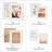 Shivangi White Neutral Gallery  Picture Frames Set ,11x14-2PCS, 10x12-2PCS, 8x10-2PCS, 6x8-2PCS 