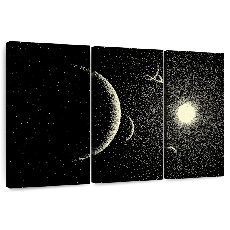 Oberle Star Clusters, 32" H x 50" W