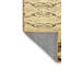 Tapis contemporains brun lavable à la machine 2577-163420304