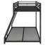 Metal Floor Bunk Bed, Twin Over Full (Bed)-1585061630