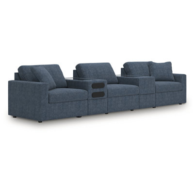 Canapé modulaire 5 pièces avec système audio Depew