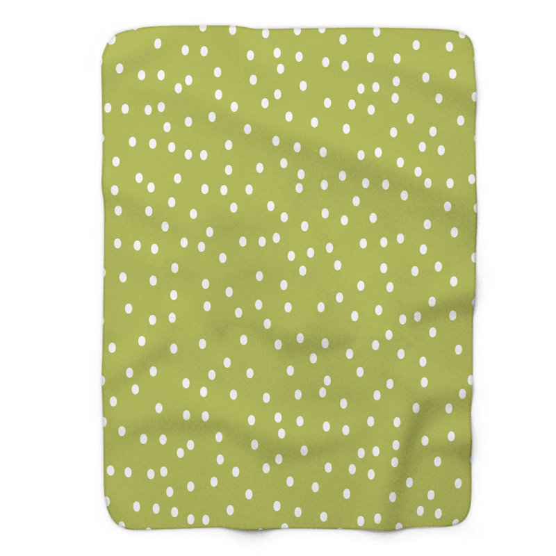 Couverture romantique en sherpa 1 pièce de conception romantique 0211, L 60 po x L 80 po