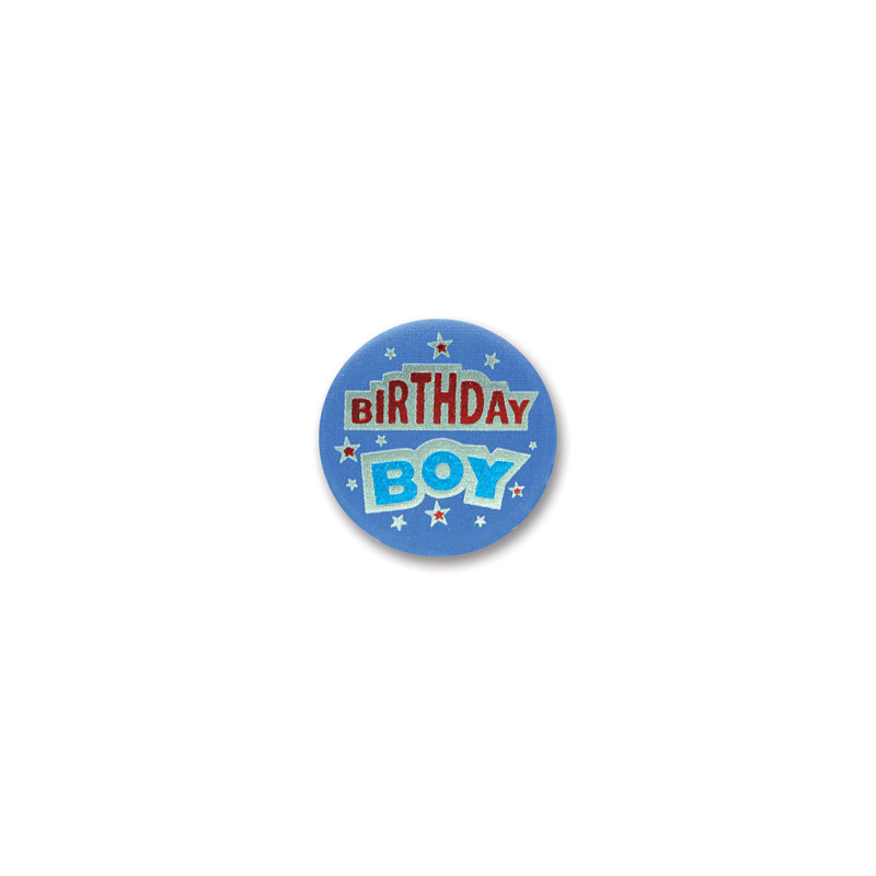 Bouton d'anniversaire en satin