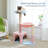 Fostina 36.6 " H Cat Scratching Post-1813428323