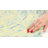 Ikat Hand Tufted Wool Abstract Rug-1155658459