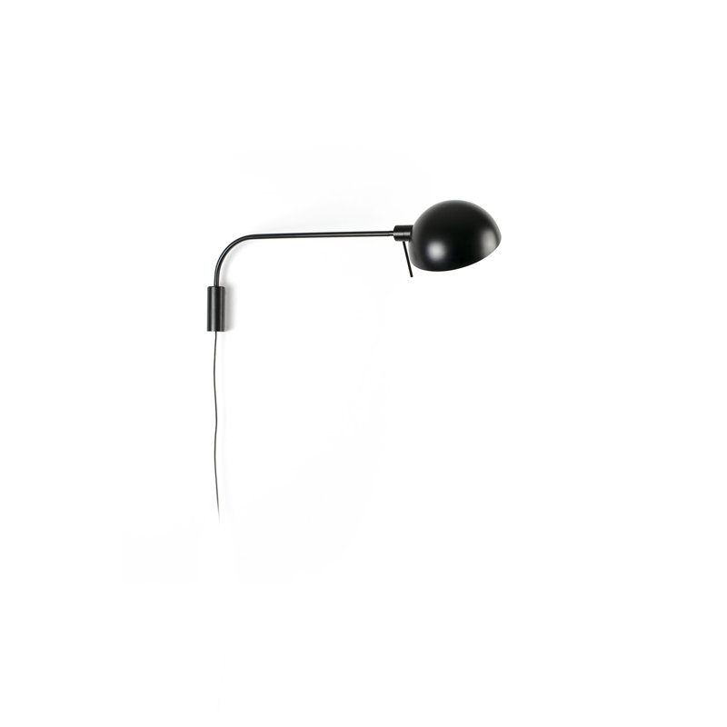 Dominica Wall Lamp, Black