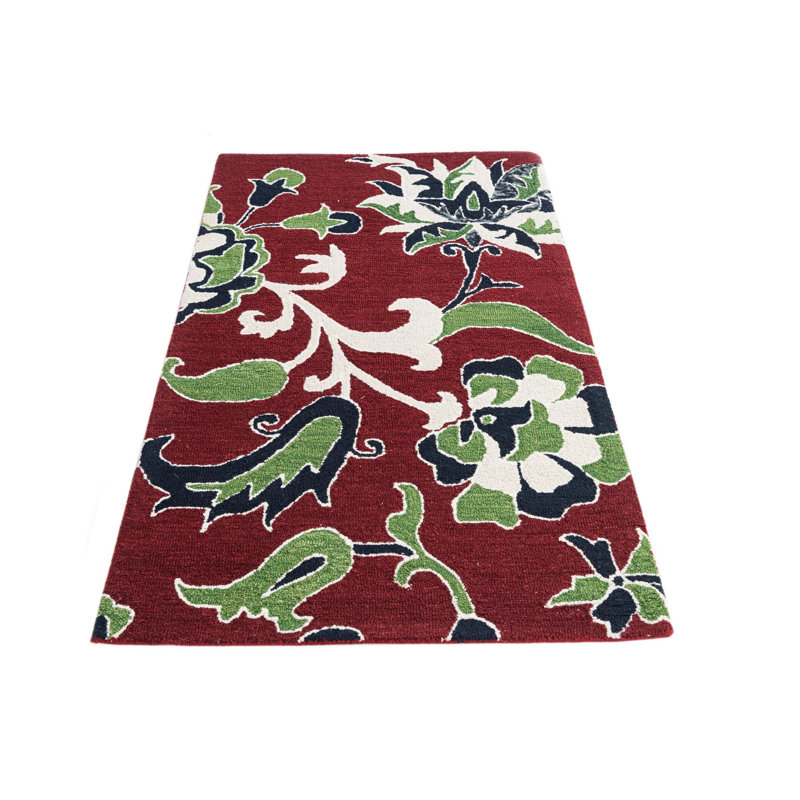 Tapis bordeaux Noell