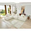 Canapé de coin surdimensionné, blanc bouclé de 137 pouces, canapé modulaire moderne pour la maison-468411843