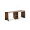 Dark-brown Rectangular Solid Wood desk