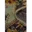 Tapis indien tribal en laine fait à la main 9 x 12