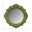 Miroir rond festonné Ethan - vert-711912270