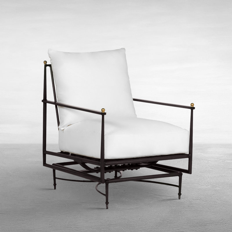Méridienne en aluminium Roma, Pas de soudure, Standard Plus, Perle Bali
