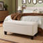 Pearl Upholstered Ottoman Storage Bench-113911362