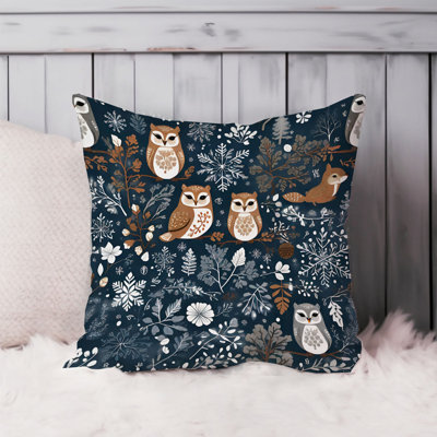 Animals Own Garden II Birds Owl Scandinavian