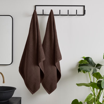 Quick Dry Cotton Bath Sheet Pair