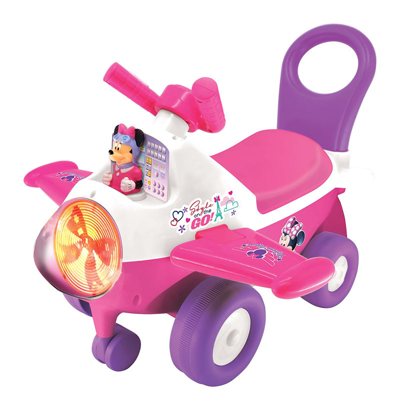 Avion à lumières animées - Minnie