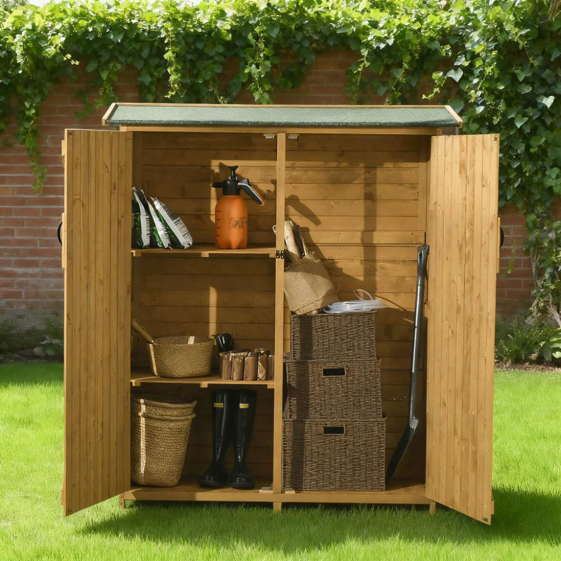 Armoire de rangement extérieure, abri de jardin