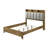 Light Aspen Brown Bed W/USB-215913500