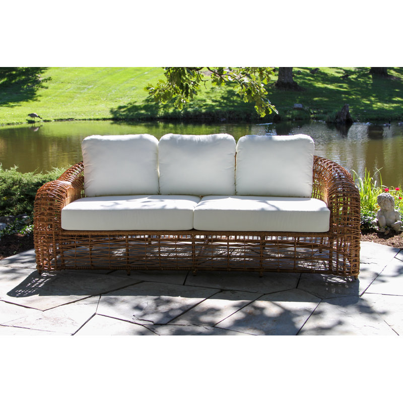 Alyshia 4 Piece Sofa Set with Sunbrella Cushions