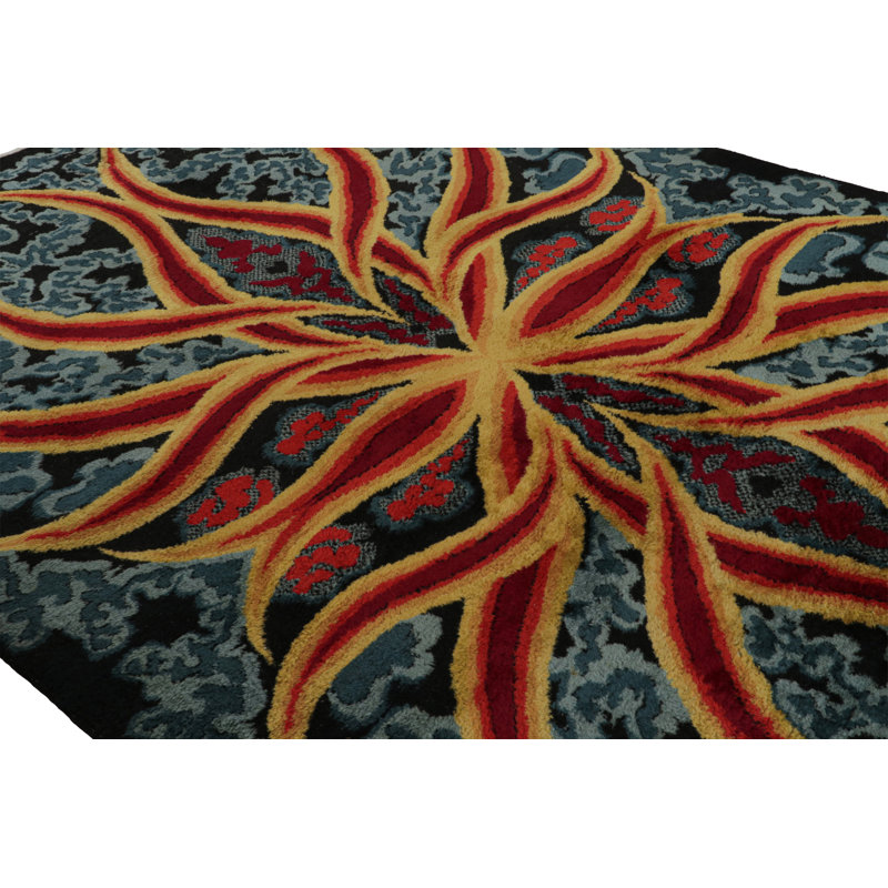 Hand Knotted Wool Area Rug