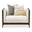 Fauteuil Belmont Place - crème / espresso