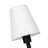 Rechargeable RGB Remote Control Armed Sconce Tradictional Wall Lamp Light with Fabric Shade-852556356-844002678