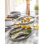 over&back Stackable Semi Hand-Finished Stoneware Dinner Bowls, Set of 4-99279683