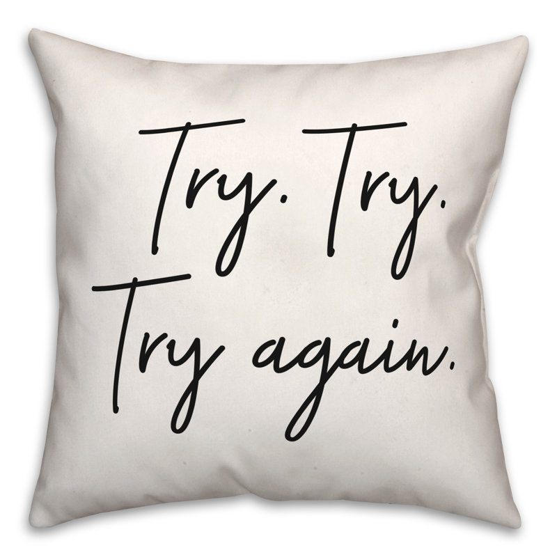 Coussin décoratif noir et blanc