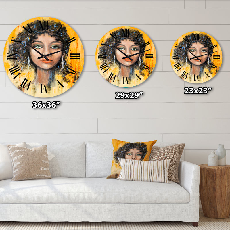 Horloge murale moderne, Grand