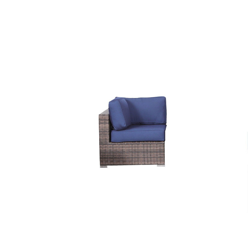 Chaise de coin Minnesota de 33 po de large avec coussins Sunbrella