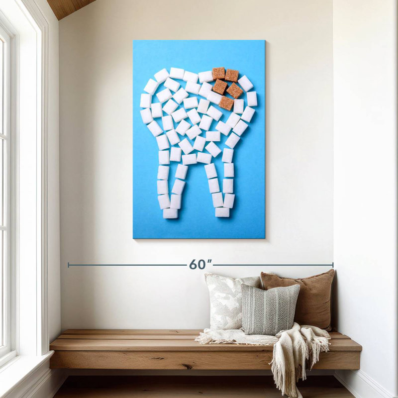 Alcaraz Sugar Tooth Decay, 45" H x 30" W