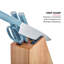 Kitchenaid Classic Knife Block Set, 7 Piece-1633775247