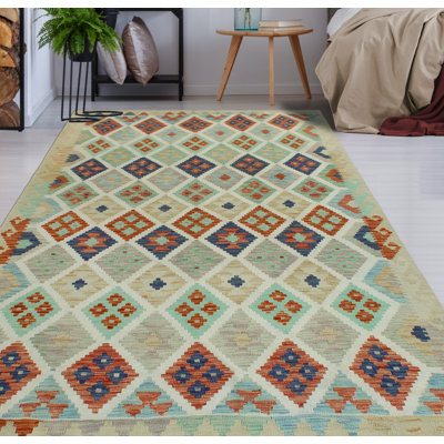 Sun Faded Flatweave Nye Beige Rug