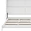 Lit escamotable peu encombrant avec tablettes de rangement-1914854876