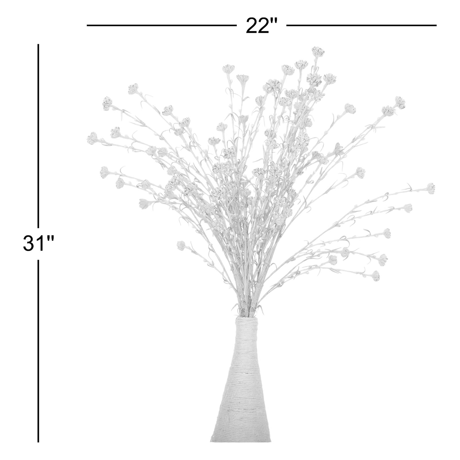 Artificial Wildflower Floral Arrangement With Long Stems For Vase Filler Table Decoration Home Decor, Multi-color