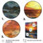 " Majestic Sunset Wild Waves Breaking At Shore I "-309655496-309655504