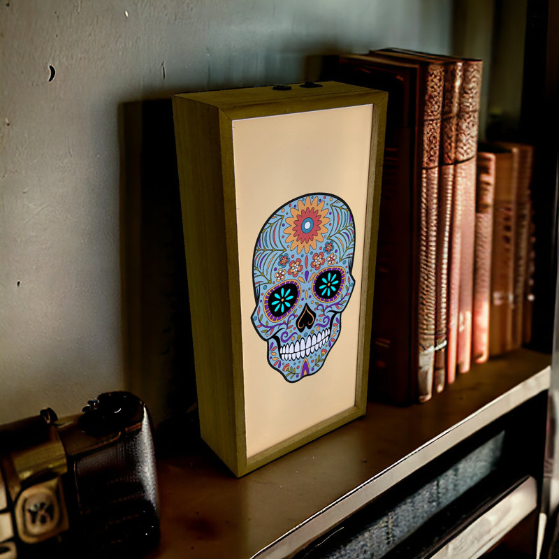 Tarek Skull 15" LED Sign