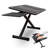 Uncaged Ergonomics KT3 Desktop Keyboard Stand - Adjustable Standing Keyboard Riser with Mouse Pad