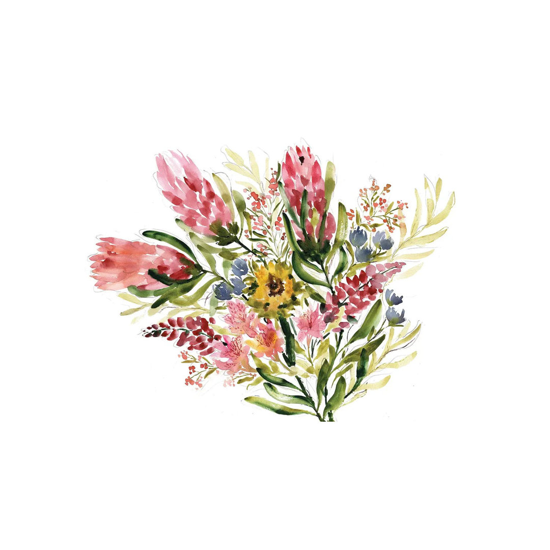 Protea Bouquet by Sara Berrenson - Gallery-Wrapped Canvas Giclée on Canvas