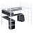 Metal Loft Bed With Bookcase-62469832