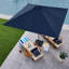 Parasol carré solaire à DEL pour terrasse-131104446
